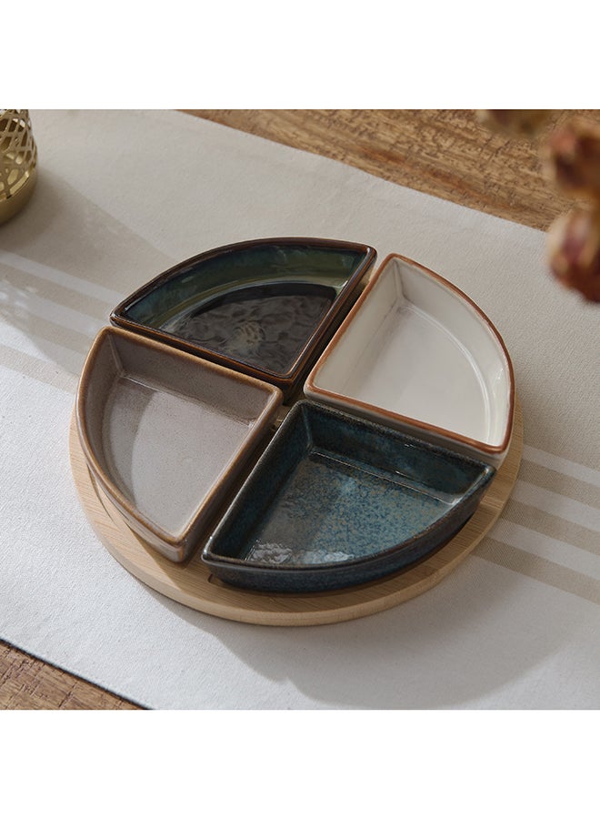 Home Box Eden 4-Piece Serving Set - Image 2